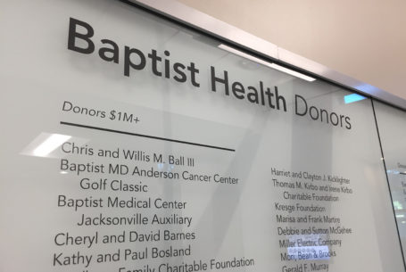 Baptist Medical Center South – Financial Philanthropy